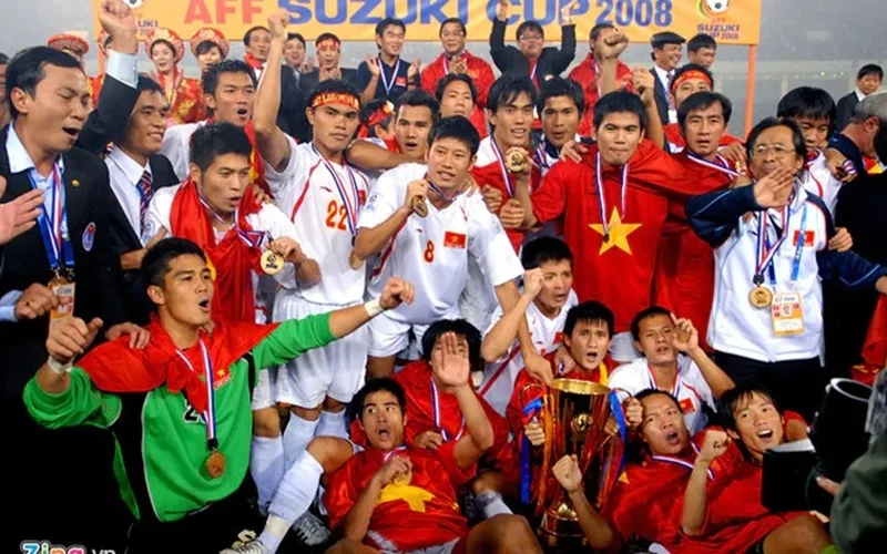 doi tuyen viet nam vo dich aff cup nam nao